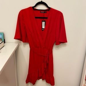 NWT Nasty Gal Wrap Dress